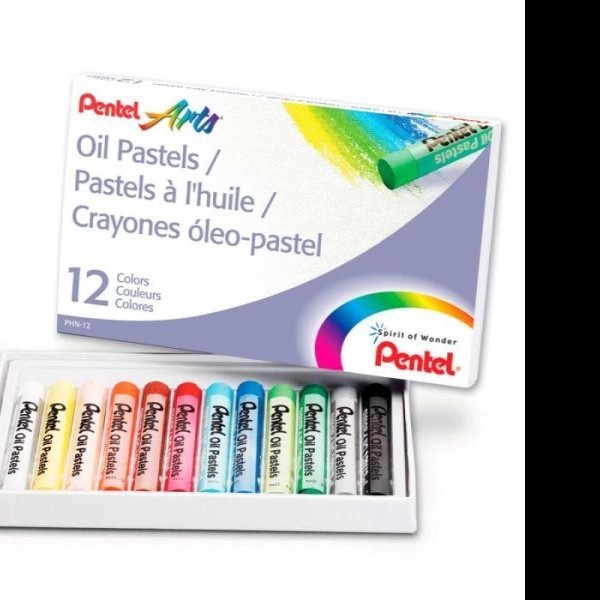 GIS PASTEL ESTUCHE C12 ACUAREABLE WATERCOLOR PASTEL PENTEL GHW1
